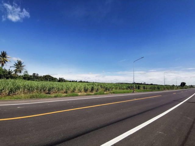 L1010 ขายที่ดินสวยทำเลดี 68 ไร่ หน้ากว้าง 425 เมตร บ้านโป่ง ราชบุรี