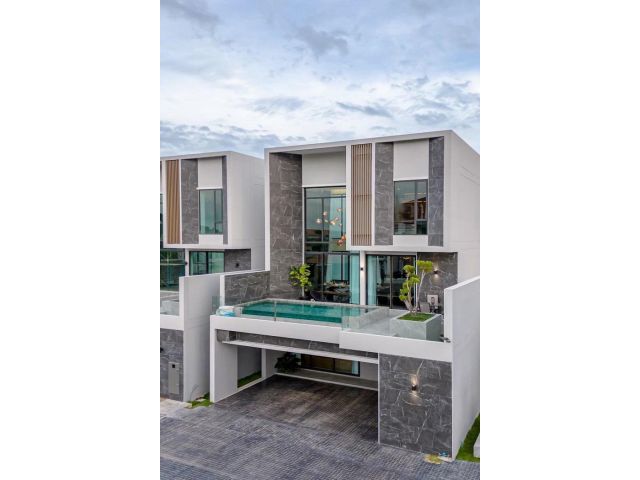 ขายบ้านเดี่ยว3ชั้น มีลิฟต์ ตกแต่งพร้อมอยู่ โครงการไฮบิวรี่ วัชรพล-รามอินทรา บางเขน กทม.