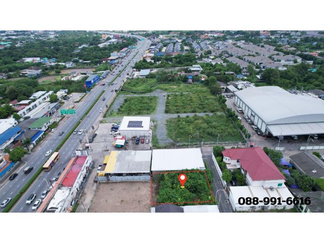 ขายที่ดิน 100 ตร.ว. ซอยวัดพุฒิ  ห่างถนนราชพฤกษ์ 100 ม. ติดสาธารณประโยชน์