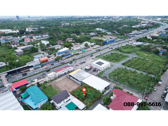 ขายที่ดิน 100 ตร.ว. ซอยวัดพุฒิ  ห่างถนนราชพฤกษ์ 100 ม. ติดสาธารณประโยชน์