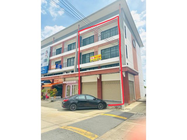 ขาย ตึกพาณิชย์ ห้องมุม ทำเลดีแหล่งชุมชน ผู้คนสัญจร โครงการเสนาอเวนิว รังสิต-นครนายก 34/1 (โครงการJSPรังสิต)