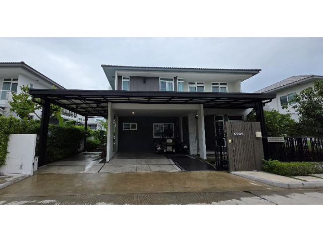 เจ้าของขายเอง ขายบ้านเดี่ยว มัณฑนา เวสต์เกต ทำเลติดถนนกาญจนาภิเษก