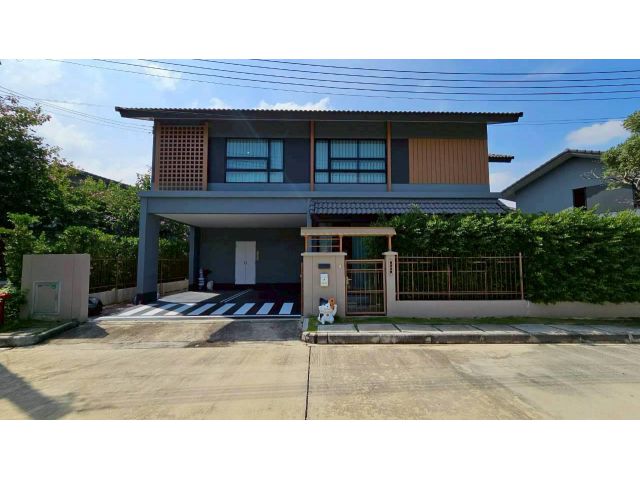 ทำเลหนึ่งเดียวในโครงการ! บ้านเดี่ยว อณาสิริ รังสิต หลังริมติดสระว่ายน้ำ 4 นอน 4 น้ำ แต่งครบ พร้อมอยู่ ทำเลทองนี้หาไม่ไ