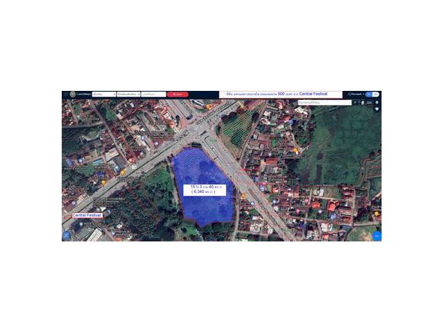 ที่ดินผืนยักษ์ ใกล้ Central Festival (รับผู้ร่วมงาน)