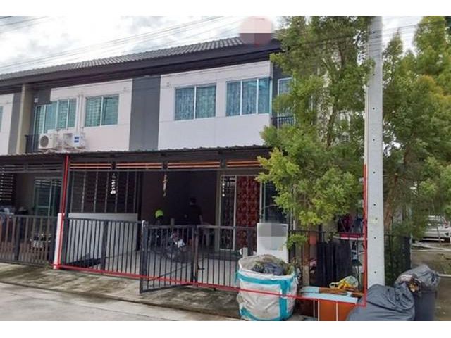 ขายทาวน์เฮ้าส์มือสองเมืองชลบุรี  โครงการบ้านพฤกษา อมตะ-บายพาส