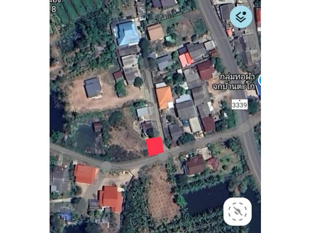 ที่ดินแบ่งขาย40ตรว.ๆ9,000บาท ติดถนนถมแล้วทำแลทองเงียบสงบเข้าออกสะดวกห่างเมือง4-5กม.