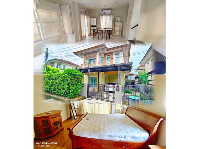 เฟอร์ครบทั้ง รร.สาธิตพัฒนา ให้เช่าบ้าน 2ชั้น 50ตรว.หทัยราษฎร์ 39