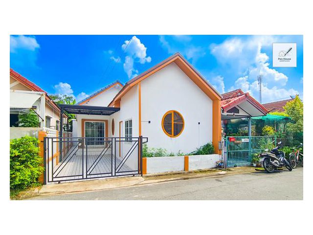 ขาย บ้านเดี่ยว 1ชั้น 3ห้องนอน รีโนเวทใหม่ ย่านหนองจอก มบ.พิบูลย์ทรัพย์ ถ.เลียบวารี27 หนองจอก คู้ขวา มีนบุรี พร้อมอยู่