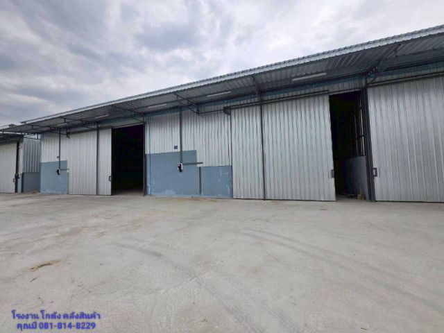 ให้เช่า โกดัง โรงงาน  คลังสินค้า โครงการดีเจริญ 3 แถวเลียบคลองบางน้ำจืด ขนาดเริ่มต้น 112 ตร.ม. ถึง 1,500 ตร.ม. ถนนพระราม