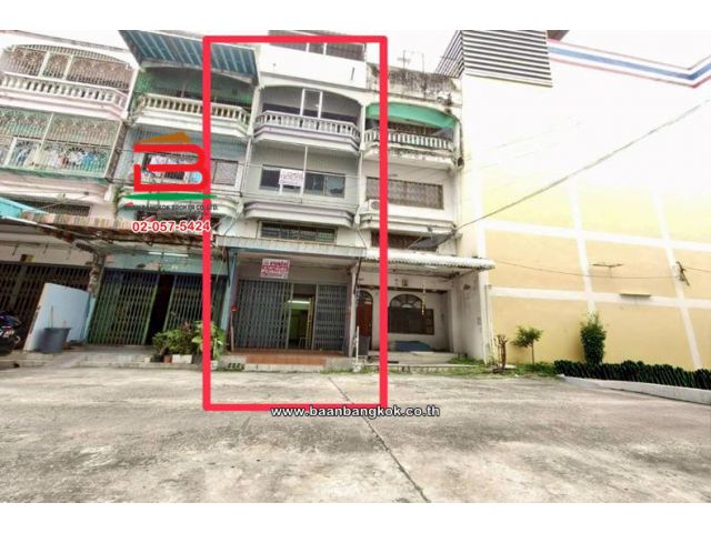 ขาย/เช่า อาคารพาณิชย์ เนื้อที่ 15 ตร.ว. หมู่บ้านขวัญทิพย์ (ซอย 1) (ซอยเพชรเกษม 69), ใกล้เทวาลัยท้าวมหาพรหม เขตหนองแขม