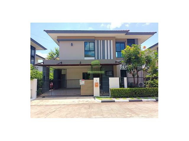 ขายบ้านเดี่ยว 2 ชั้น สไตล์ L-Shape ซีรีน Zerene เพชรเกษม พุทธมณฑลสาย3 เนื้อที่ 53.70 ตร.ว ทำเลดี ตกแต่งครบ พร้อมอยู่