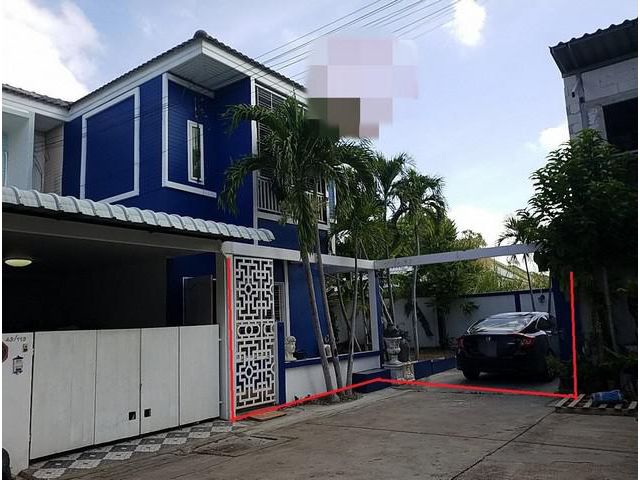 ขายทาวน์เฮ้าส์มือสองบางละมุง   โครงการบ้านงามเจริญ พัทยา 8 ชลบุรี