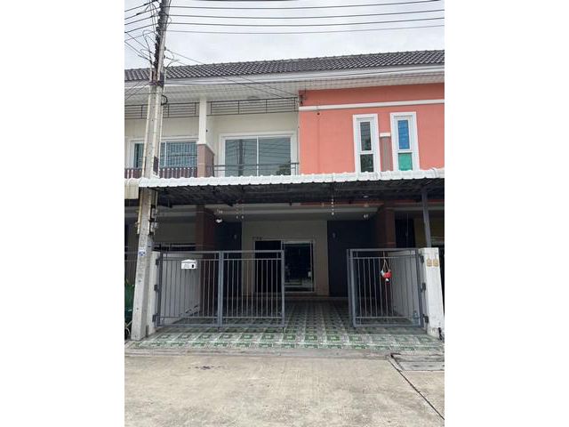 ขายทาวน์เฮ้าส์มือสองเมืองชลบุรี โครงการบ้านมีสุข 6  ชลบรุี