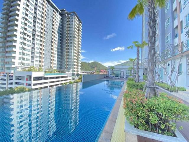ขายคอนโด Sea Hill Condo ศรีราชา ชั้น 8 วิวทะเล ห้องใหญ่ 1 นอน