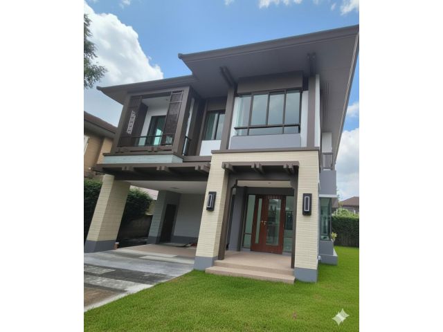 ขายบ้าน เศรษฐสิริวัชรพล  ติดถนนเมนสุขาภิบาล5 หน้าสำนักงานเขตสายไหม