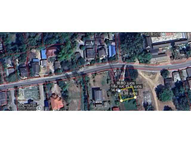 ขายที่ดิน เปล่า ติดถนนสาธารณะ 69.5 ตร.ว อ.ห้างฉัตร จ.ลำปา