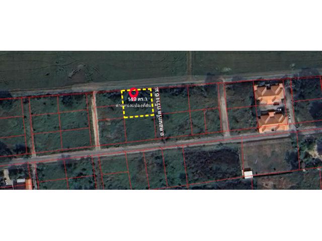 ขายที่ดินเปล่า เนื้อที่ 149 ตารางวา ซอยบึงบอน 3 ถนนเลียบคลอง 8 ตะวันออก ตำบลบึงบอน อำเภอหนองเสือ จังหวัดปทุมธานี