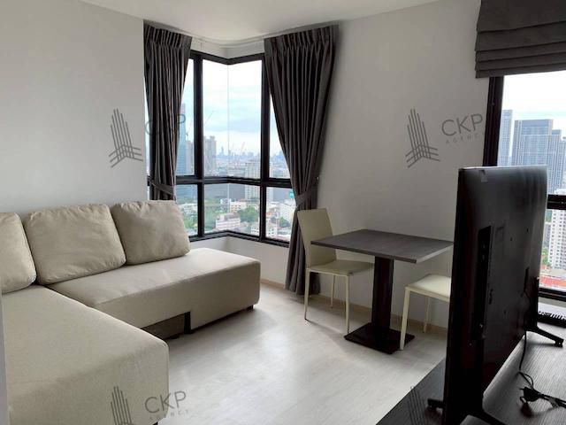 คอนโด เอลลิโอ เดล เนสท์ ติดถนนอุดมสุข เดินทางได้หลายเส้นทาง ใกล้รถไฟฟ้า ใกล้ห้างสรรพสินค้า มีผู้เช่าอยู่