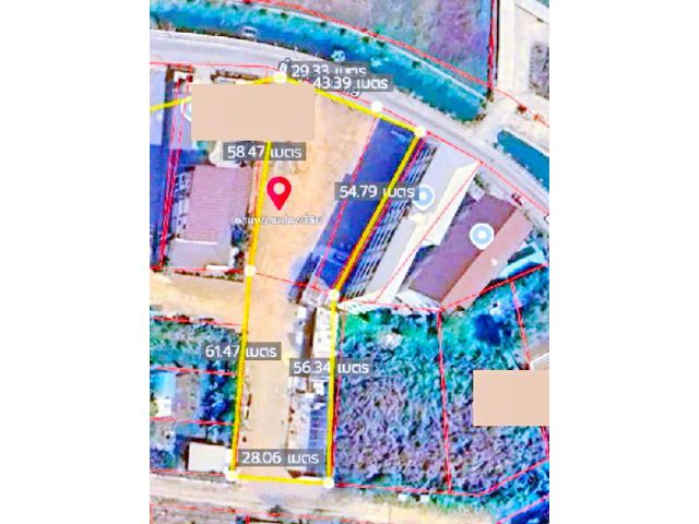 BTS คูคต 1.7กม.ให้เช่าที่ดโชว์รูม ร้านอาหาร ที่จอดรถ 2ไร่ 1งาน