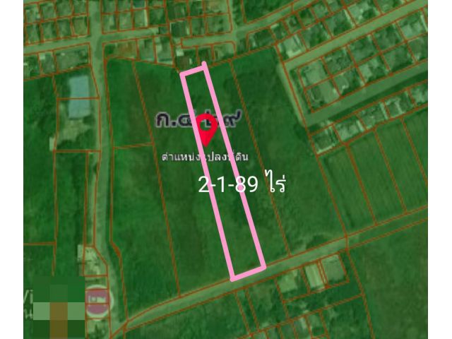 ขายที่ดินบางบอน5 เนื้อที่รวม 2-1-89 ไร่ ถนนเอกชัย ใกล้สำนักงานเขตบางบอน