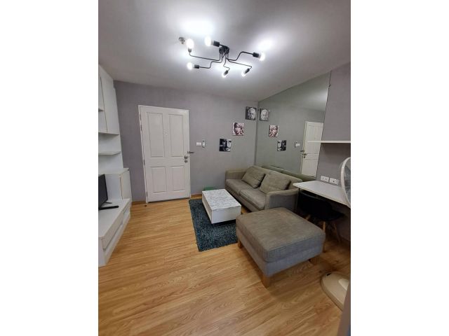 เช่า คอนโด เดอะ ทรัสต์ เรสซิเด้นท์ รัชดา-พระราม 3 ตกแต่งครบ ชั้น 17 ตึก B วิวสระว่ายน้ำ