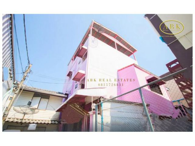 ขาย อพาร์ทเม้นท์ ชอยประชาอุทิศ 67 (สำหรับกิจการห้องพัก) 4.9 ล้านบ