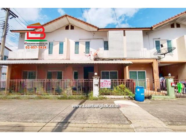 ทาวน์เฮาส์ บ้านฟ้ารังสิต-ลำลูกกาคลอง 7 เนื้อที่ 18.8 ตรว. ถนน ปท.3004 ตำบลบึงคำพร้อย อำเภอลำลูกกา ปทุมธานี