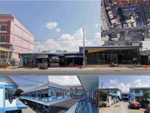 ขายที่ดินเทศบาลนครแหลมฉบัง ต.หนองขาม อ.ศรีราชา ติดถนน พร้อมห้องชุด 66ห้อง+บ้าน2หลัง ใกล้เครือสหพัฒน์ ติดถนนหนองคล้าใหม่