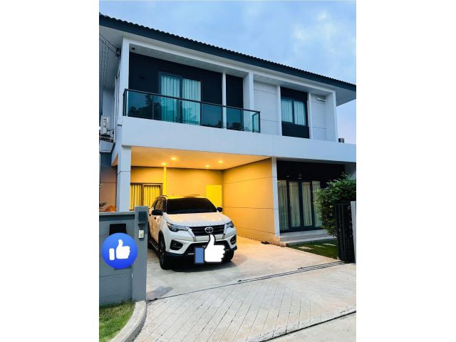 ให้เช่าบ้านเดี่ยว 2 ชั้น  เซนโทร วิภาวดี บ้านตกแต่งสวยพร้อมอยู่ (บ้านซอยต้นหลังมุมเป็นส่วนตัว)