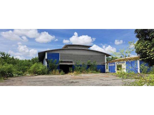 ขายที่ดินพร้อมโรงงาน รพ.พญาไทบ่อวิน 4.0 กม. พร้อมใบรง. 18ไร่ 50 ต