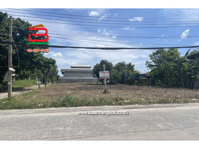 ที่ดินเปล่า ซอยหทัยราษฎร์ 4 เนื้อที่ 383 ตรว. ถนนหทัยราษฎร์ แขวงสามวาตะวันตก เขตคลองสามวา กรุงเทพมหานคร