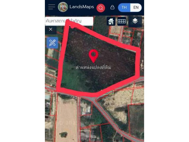 ขายที่ดินสวยพนัสนิคมราคาถูก ที่ดิน 21-3-23 ไร่