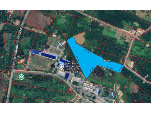 ขายที่ดิน 13 ไร่ เขาใหญ่ ติดโรงเรียนโสตศึกษา-ปราจีนบุรี ต.เนินหอม อ.เมืองปราจีนบุรี จ.ปราจีนบุรี