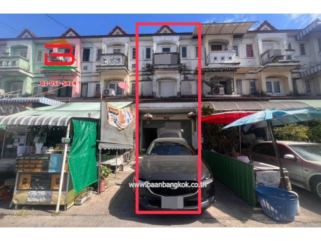 ขาย/เช่า อาคารพาณิชย์ หมู่บ้าน เค.ซี. 1 (ซอยหทัยราษฎร์ 39) เนื้อที่ 16 ตรว. ใกล้ร.ร.ขุมทองวิทยา ถนนหทัยราษฎร์ แขวงสามวาตะวันตก เขตมีนบุรี กรุงเทพ