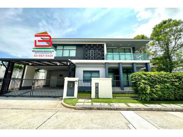 บ้านเดี่ยว โครงการ เศรษฐสิริ พัฒนาการ (ซอยพัฒนาการ 87) เนื้อที่ 85.9 ตรว. แขวงประเวศ เขตประเวศ