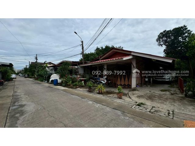 ขายบ้านแฝด ถนนพระราม2 ซอย69 แยก3 หมู่บ้านการเคหะธนบุรี พื้นที่ 34.9 ตรว. บ้านหลังมุม พร้อมอยู่ ใกล้โลตัส พระราม2