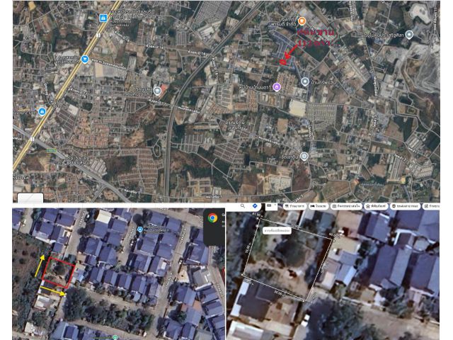 ขายที่ดิน 112 ตรว. ในหมู่บ้านทรัพย์สิน