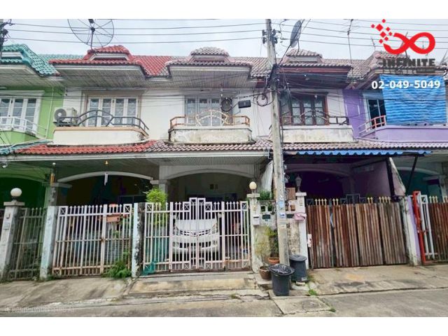 ขายทาวน์เฮ้าส์ 16ตรว. มนวดีพาร์ค วัดลาดปลาดุก บางใหญ่ ใกล้ Central WestGate