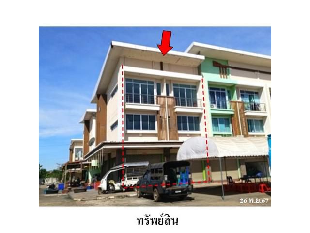 ขายอาคารพาณิชย์ 2 คูหาโครงการ ศูนย์การค้าอินโดจีน เฟส 2  สระแก้ว