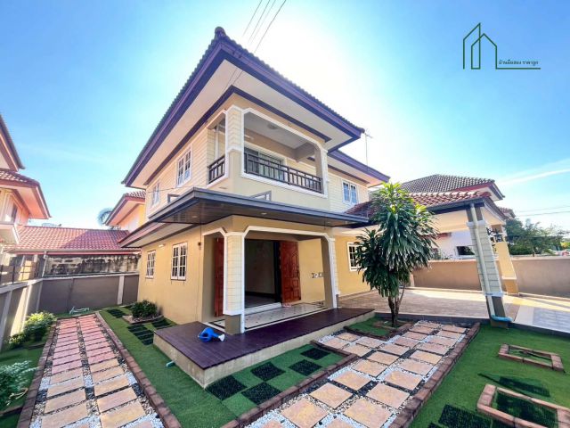 ขายด่วน บ้านเดี่ยว 60 ตร.ว. พนาสนธิ์ การ์เด้นโฮม 3 ถนนร่มเกล้า ลาดกระบัง สวยพร้อมอยู่