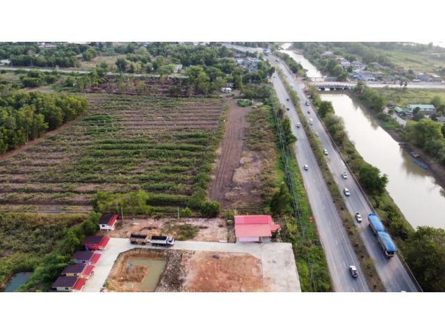 ขายที่ดินติดถนนรังสิต-นครนายก เนื้อที่41ไร่ 3งาน 67ตร.ว. ขายไร่ละ1,500,000 บาท ติดถนนรังสิต-นครนายก257เมตร