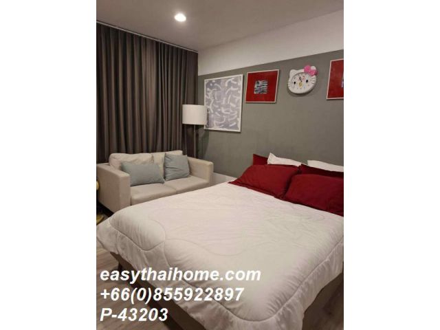 P-43203 ให้เช่า คอนโด เอ็กซ์ที ห้วยขวาง Ratchadaphisek Rd, Huai Khwang, Bangkok พร้อมอยู่ ราคาถูก Line Id @easythaihome