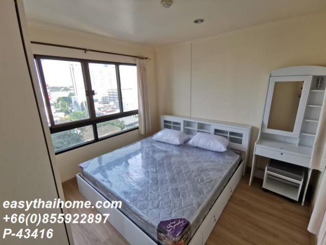 P-43416 ให้เช่า คอนโด ลุมพินี วิลล์ สุขุมวิท 77 On Nut Rd, Suan Luang, Bangkok พร้อมอยู่ ราคาถูก Line Id @easythaihome 0