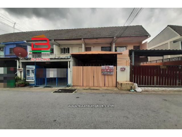 ทาวน์เฮาส์ หมู่บ้าน อัมรินทร์นิเวศน์ 3 ผัง 2, ซอยสายไหม 79 เนื้อที่ 16 ตารางวา ใกล้ตลาดวงศกรสายไหม เขตสายไหม