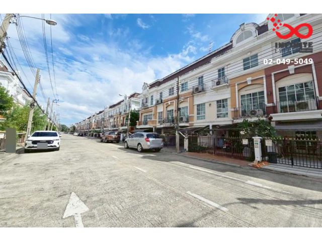 ขายทาวน์โฮม 3ชั้น พลัสซิตี้พาร์ค นวลจันทร์ 32 ใกล้ทางด่วนเอกมัย-รามอินทรา