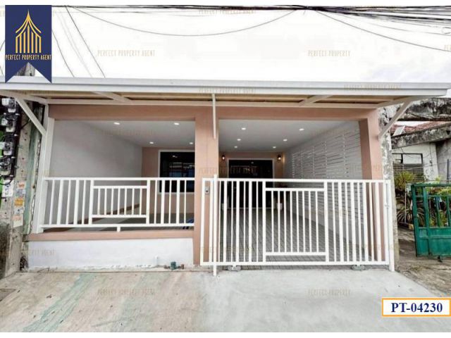 ทาวน์เฮาส์ชั้นเดียวหมู่บ้านพฤกษา 3 พร้อมอยู่ราคาย่อมเยาว์