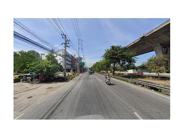 ขายที่ดินพร้อมบ้าน ถนนบางนาตราดติดไบเทคบางนา