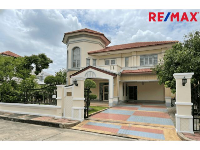 ขายบ้านเดี่ยว ปิ่นเกล้า-พระราม 5 ใกล้ Central Westville | ม.กฤษดาลากูน (116.2 ตร.ว.) แปลงมุม ข้างบ้านติดน้ำ