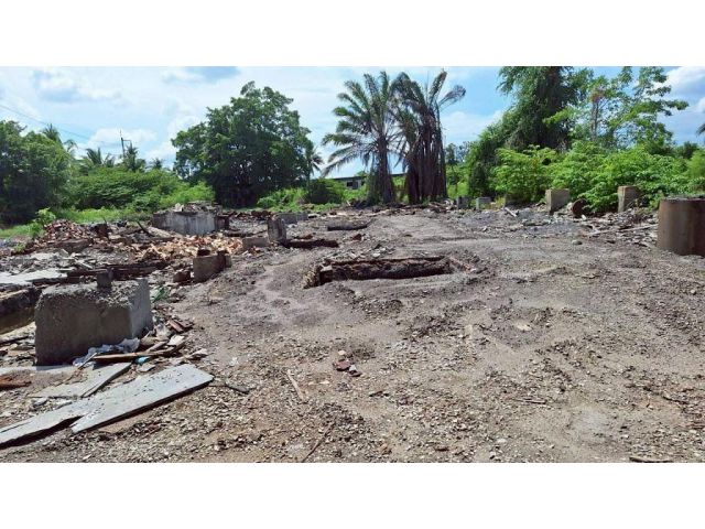 ขายที่ดินเปล่า ถมแล้ว พื้นที่สีส้ม อ.กระทุ่มแบน จ.สมุทรสาคร 5 ไร่ 3 งาน 27 ตร.วา