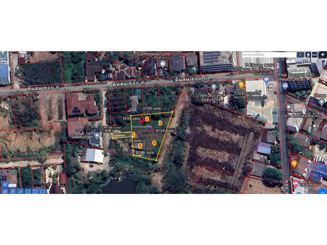 ขายที่ดินเปล่าปากเกร็ด 20 ใกล้สถานีรถไฟฟ้า MRT สายชมพู